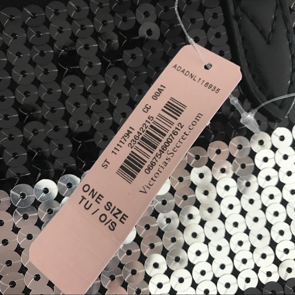 Victoria Secret Sequined Sparkle Tote Bag, NWT - Picture 7 of 8